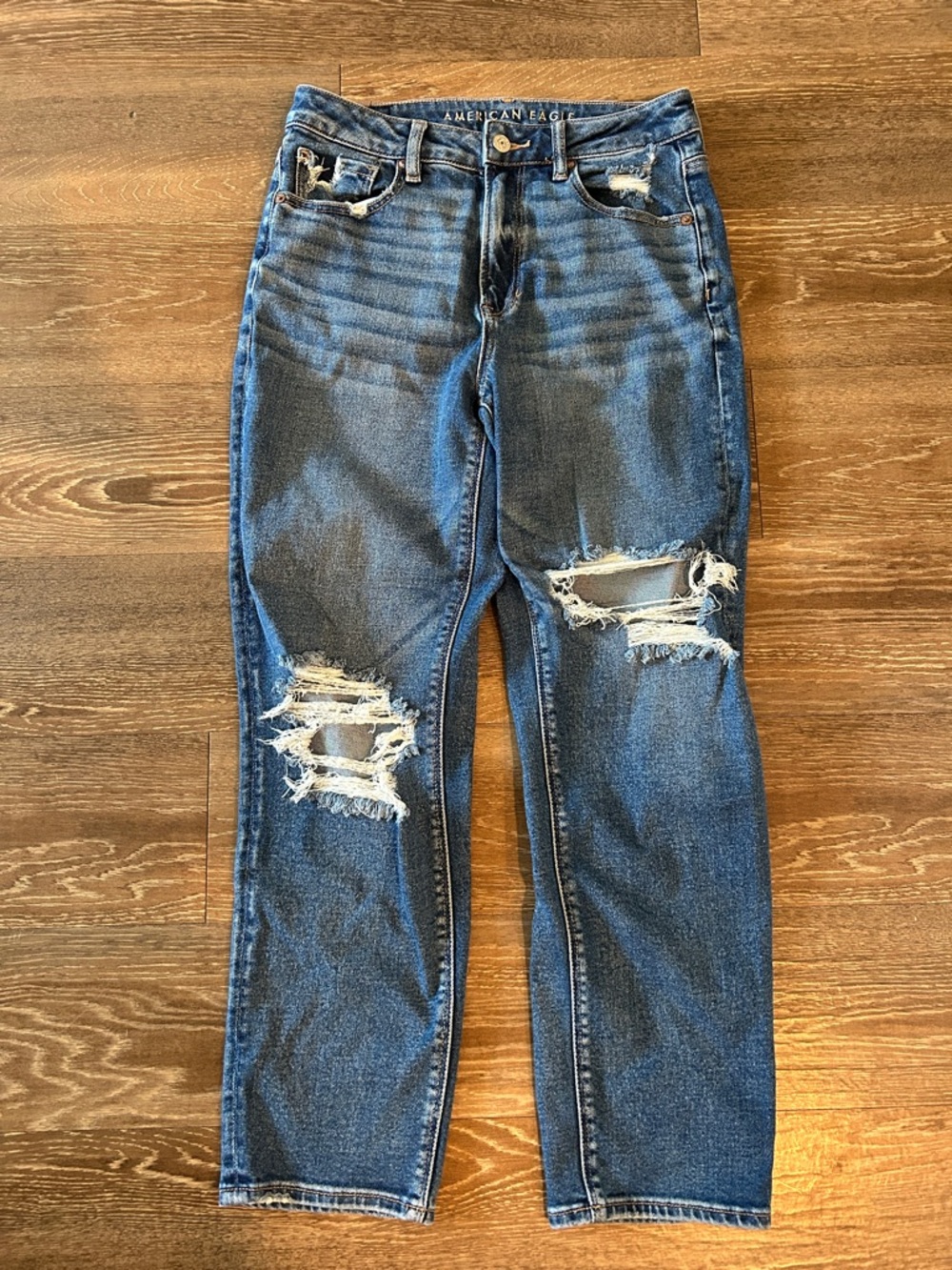 mom straight jean
